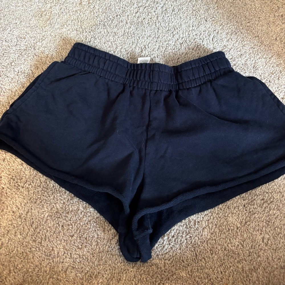 Garage Women's Navy Sweat Shorts